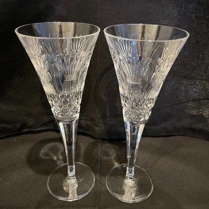 Waterford Crystal Millennium Toasting Flute Pair